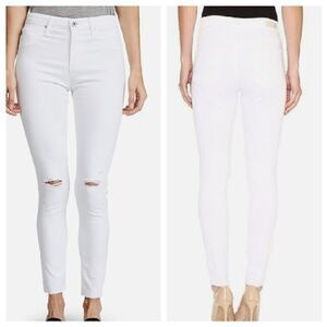 American Eagle Outfitters White Super Stretch Super Hi Rise Jeggings